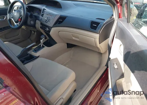 2012 Honda Civic Lx из США, поврежденный, VIN 2HGFB2F52CH536520